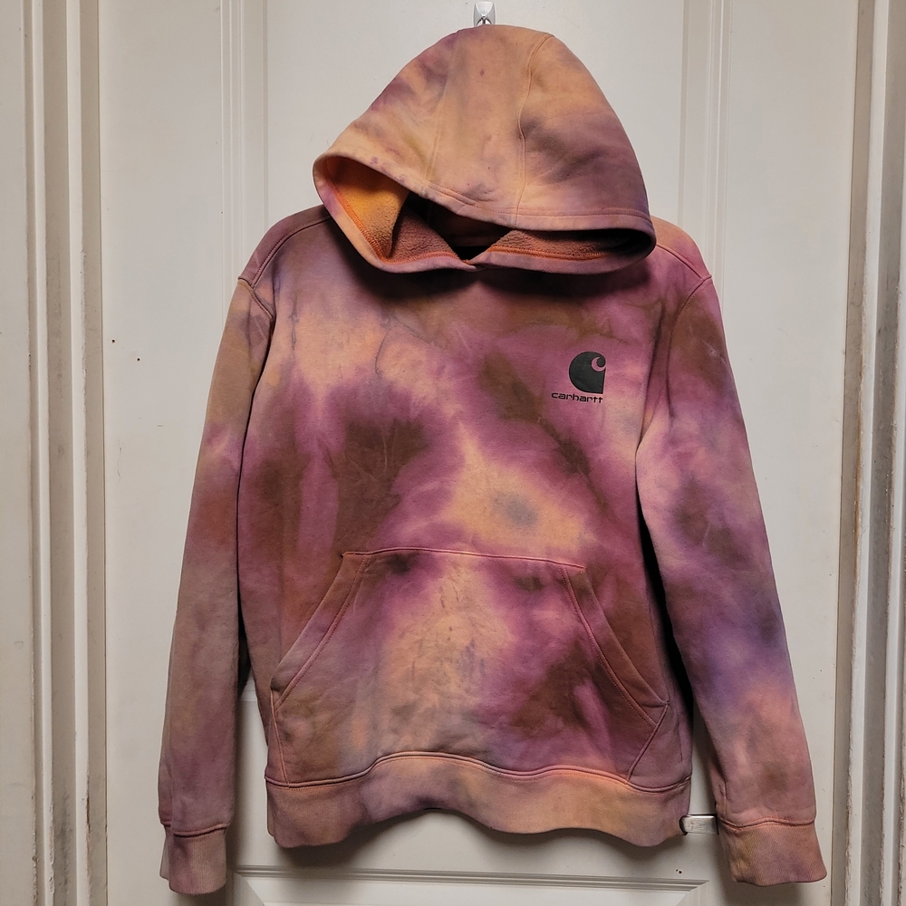 Unisex Carhartt Multicolor Tie-Dye Hoodie - Picture 1 of 6